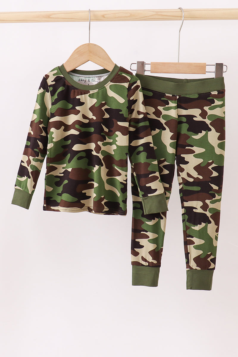 Classic Camo Bamboo Pajama Set