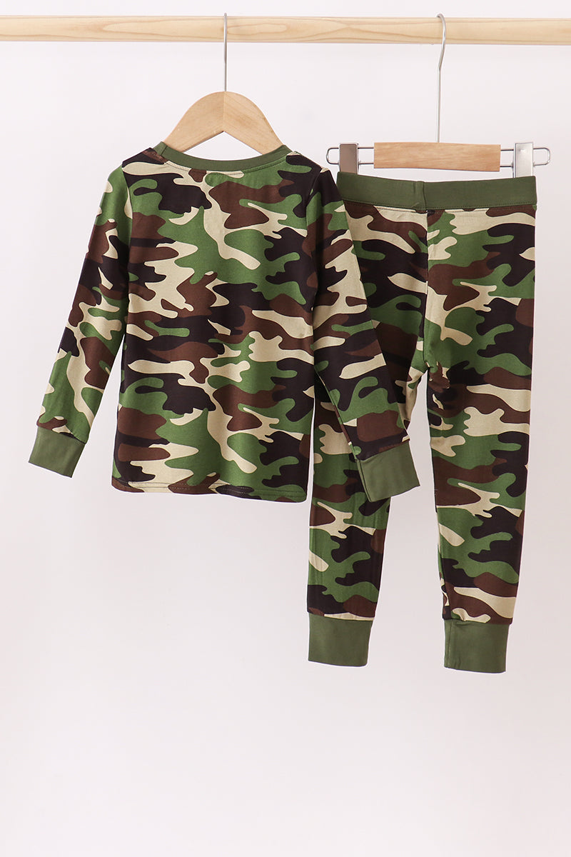 Classic Camo Bamboo Pajama Set
