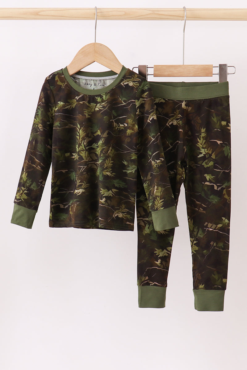 Camo Bamboo Pajama Set