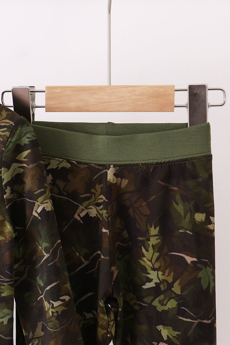 Camo Bamboo Pajama Set