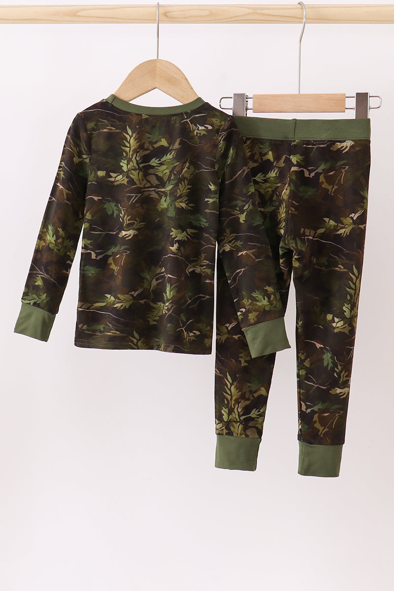 Camo Bamboo Pajama Set
