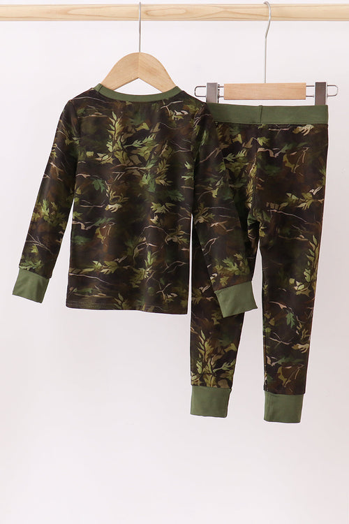 Camo Bamboo Pajama Set