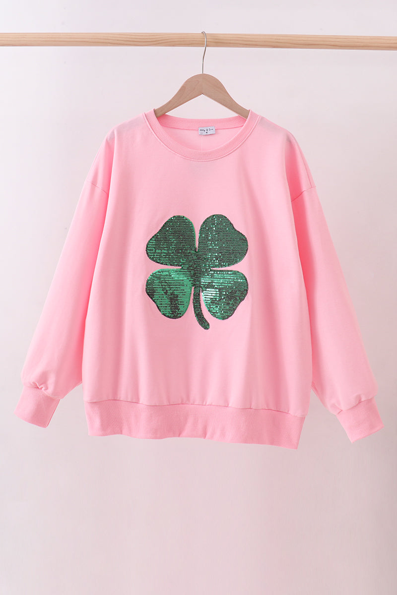 Pink Clover Mom & Me Top