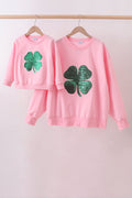 Pink Clover Mom & Me Top