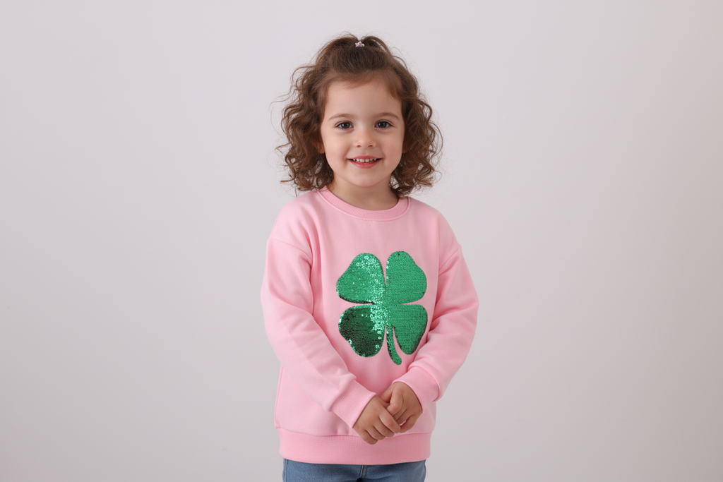 Pink Clover Mom & Me Top