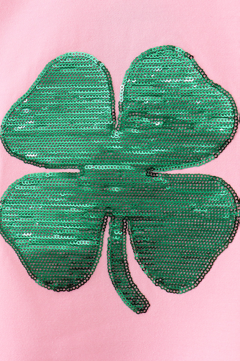 Pink Clover Mom & Me Top