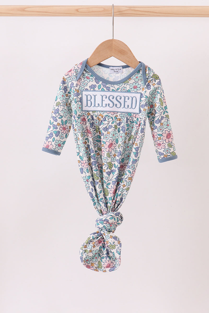 Blessed Embroidery Gown