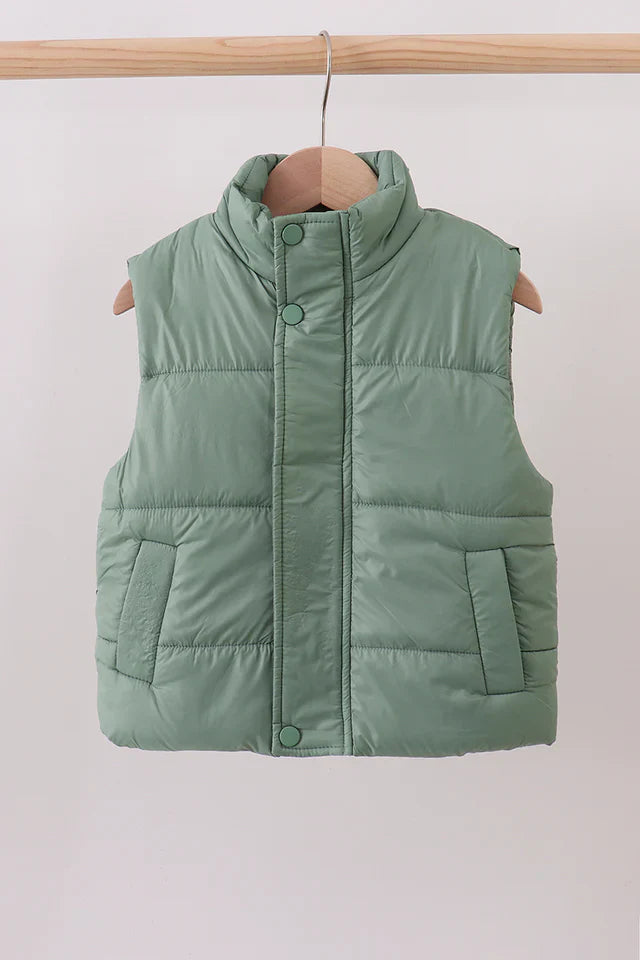 Sage Mom & Me Puffer Vest