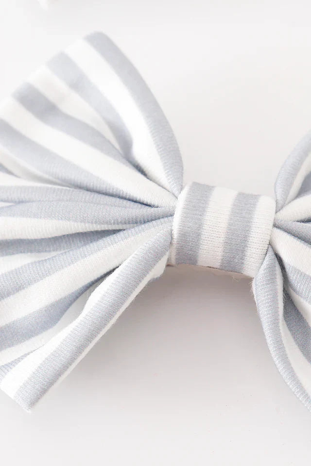Piggie Hair Bow - Stripe