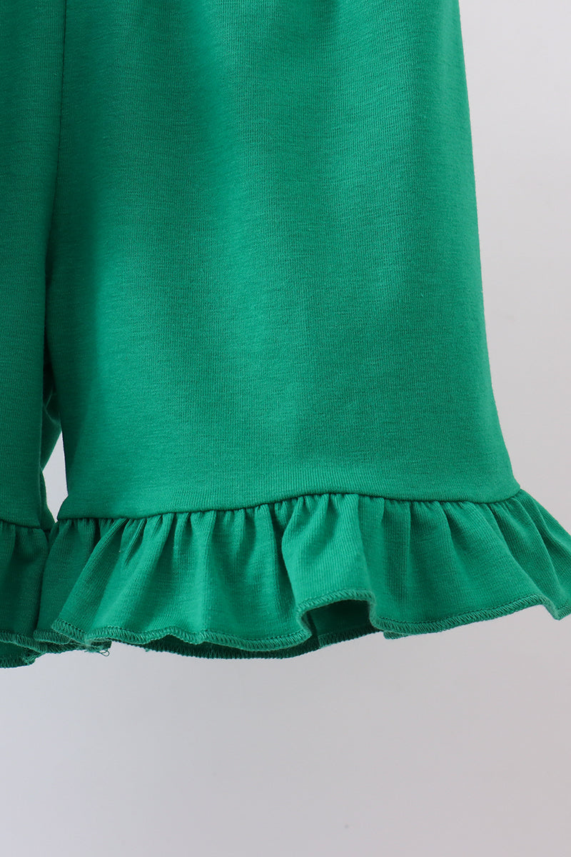 Blue Clover Swiss Dot Shorts Set