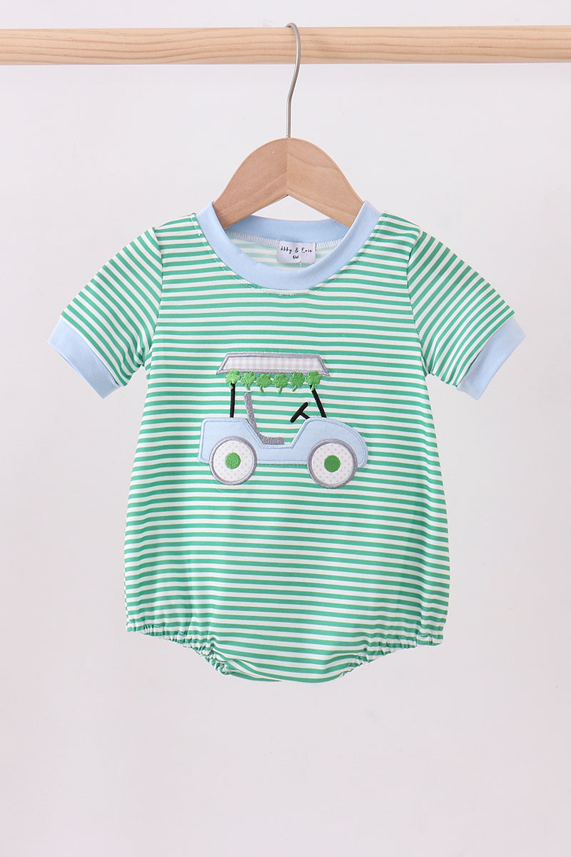 Clover Golf Cart Bubble Onesie