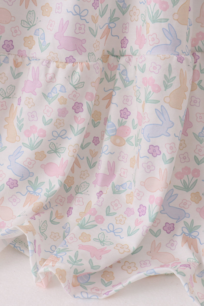 Floral print women dress