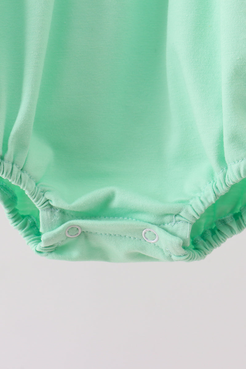 Color block ruffle bubble