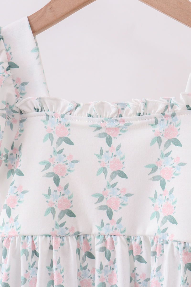 Floral print Mini and Mama dress