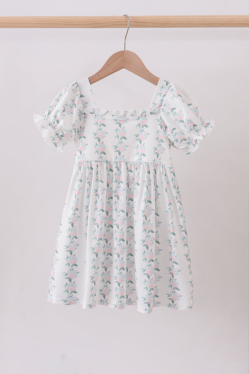 Floral print Mini and Mama dress