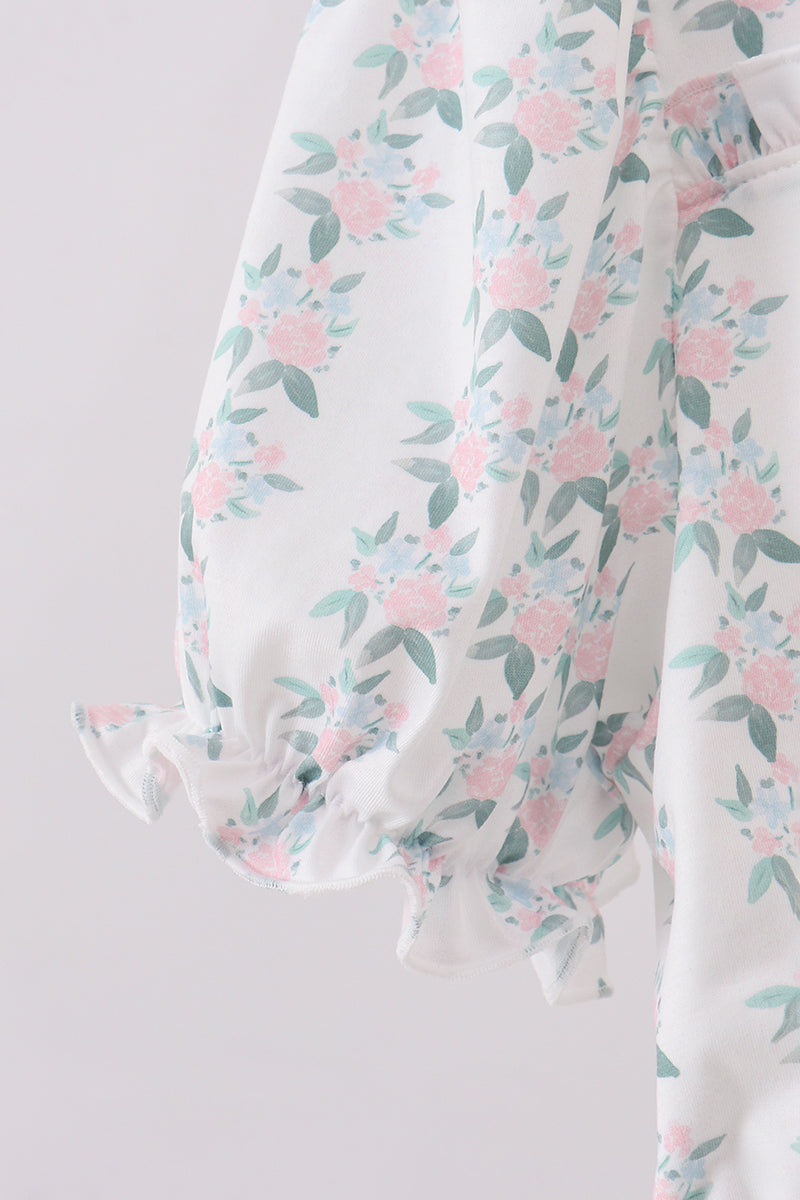 Floral print Mini and Mama dress