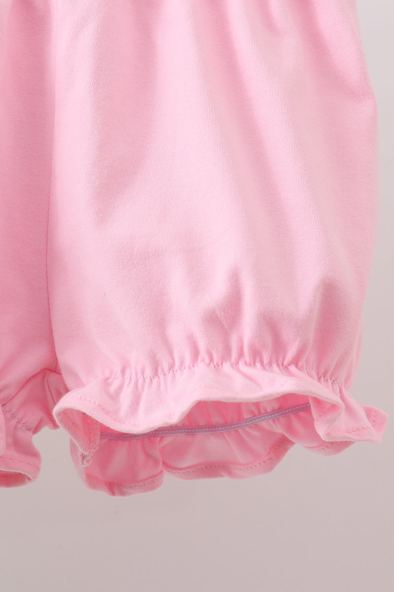 Green Clover Stripe Bow Bloomer Set