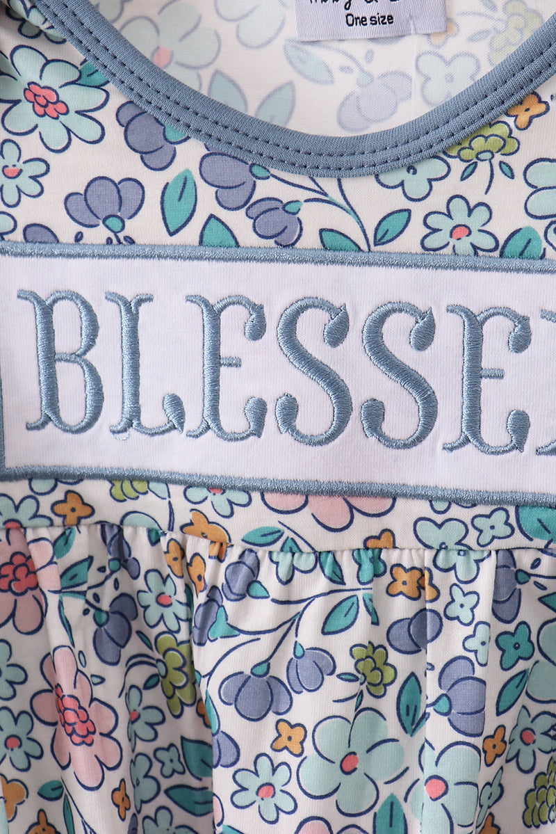 Blessed Embroidery Gown