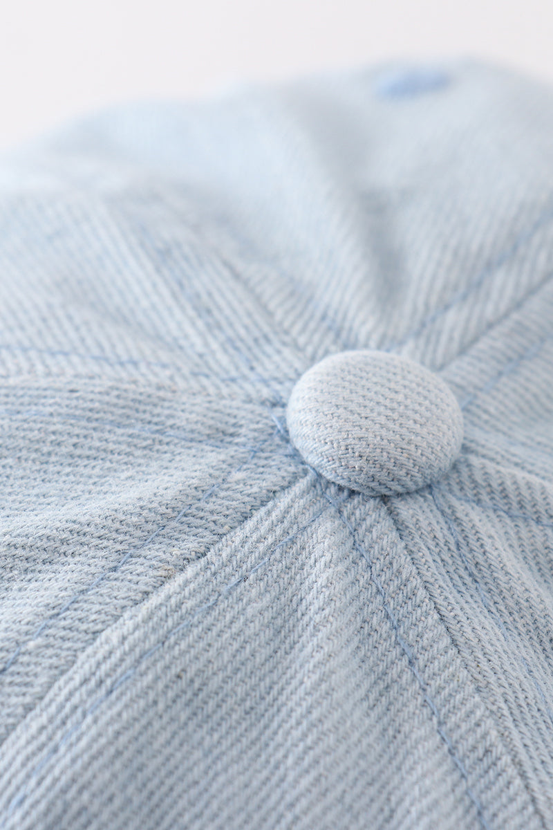 Denim Big & Little Sis Baseball Cap