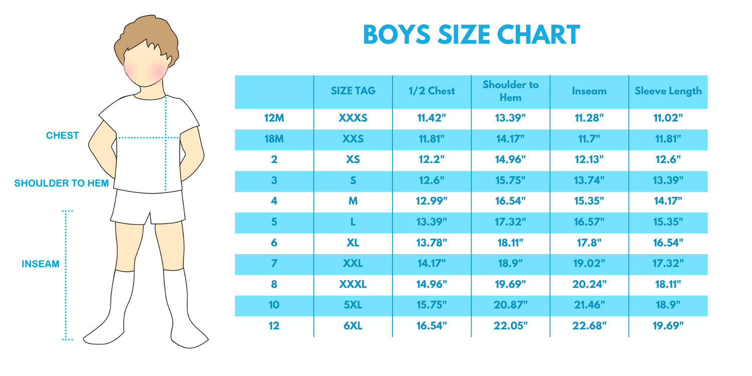 Blue Clover Shorts Set