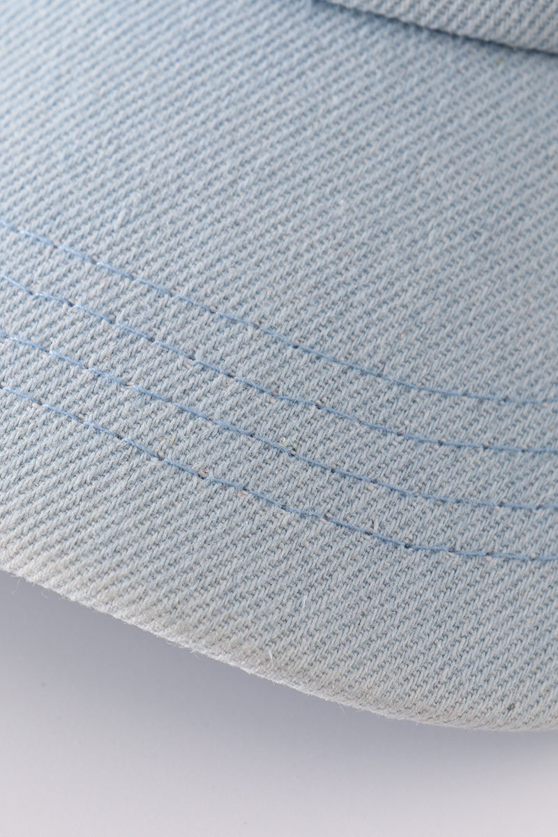 Denim Big & Little Sis Baseball Cap