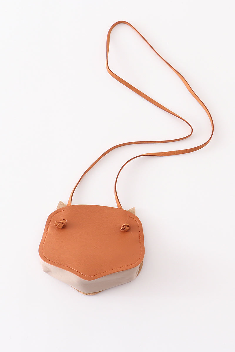 Orange Fox Purse